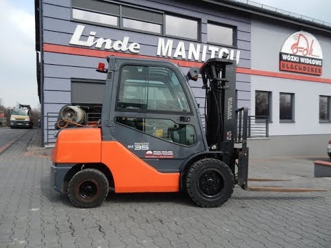 Gazowy wózek widłowy Toyota 02 8FGJF35 2012 BD 4618