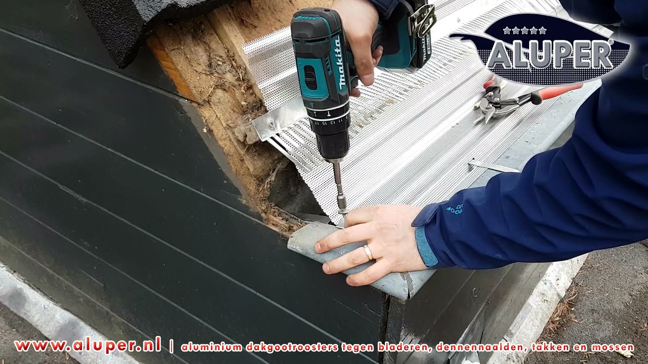 Instructional video 5 – FINISHING CORNERS & SIDES. Aluper® gutter protection against leaves in the gutter