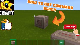 How to get command block in Bee-craft