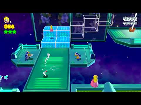 super mario 3d world 4-3 100% world record