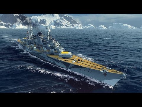 [WoWs] Roon - German Tier IX cruiser {3kills & +200k DMG}