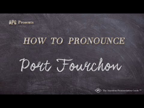 How to Pronounce Port Fourchon (Real Life Examples!)