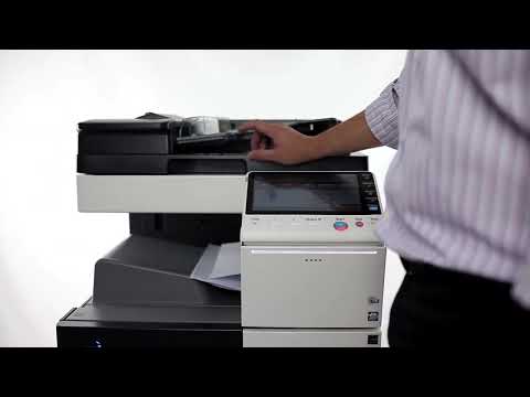 Copy Notification when using copier machine konica minolta bizhub