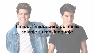 Gemeliers - Tímida, Letra