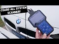 PRODUCT REVIEW CG680 PRO OBD SCANNER DIAGNOSTICS FOR ALL SYSTEMS ABS AIRBAG AIR BAG ENGINE LIGHT