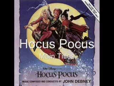 Hocus Pocus - Main Titles SCORE RARE