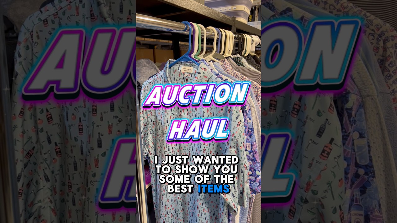 Don’t forget to source at auctions! We picked up these great items recently! #ebay #reseller