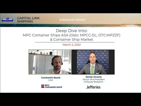 Deep Dive into MPC Container Ships ASA (Oslo:MPCC.OL) & Container Ship Market with Jefferies Analyst