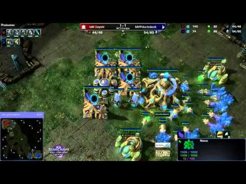 Dayshi vs Duckdeok Game 3 StarCraft 2  pro blizzasc2 sc2 dota esport lol highlights