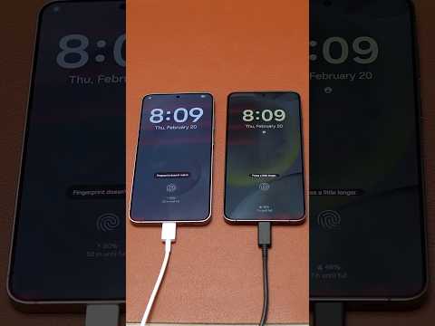 Galaxy S25 Plus vs S24 Plus Ultrasonic Fingerprint Sensor Test