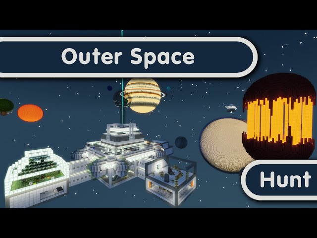 Outer Space Hunt Minecraft Map