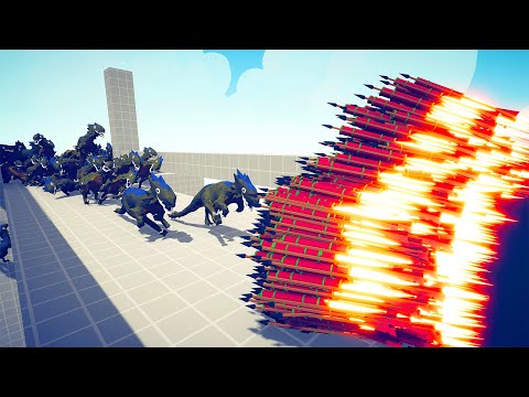 50x RAPTORS vs EVERY TRIO GODS - Totally Accurate Battle Simulator 2023