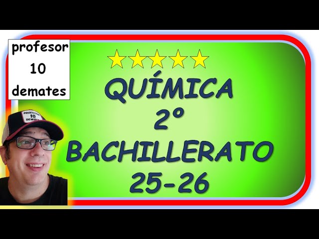 Vídeo relacionado con Química. 2 Bachillerato - 9788467534696