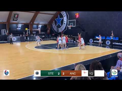A2 Women 2022/23, regular season: live match Stella Azzurra Roma vs Basket Girls Ancona