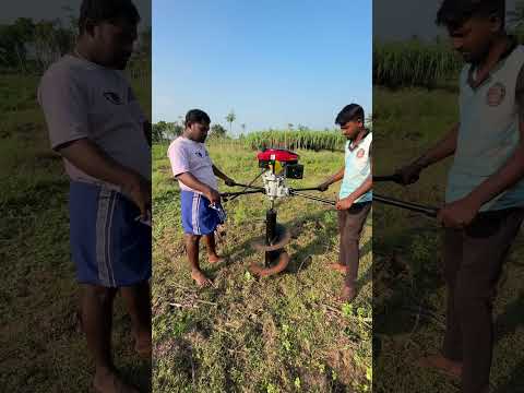 196cc Power Earth Auger, 9787672239, Melur, Madurai #digger #drill #earthauger #auger