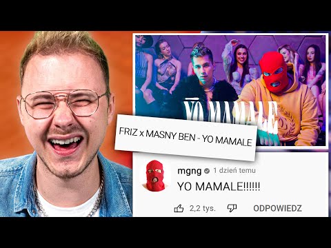 OCENIAM PIOSENKI POLSKICH YOUTUBERÓW - FRIZ x MASNY BEN - YO MAMALE
