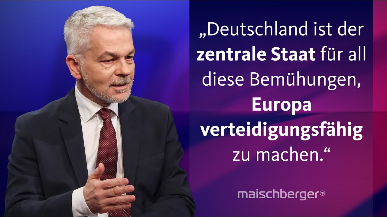 Carlo Masala über die Rolle der USA in der NATO und die Lage in der Ukraine | maischberger