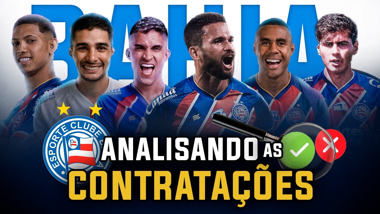 AS CONTRATAÇÕES DO BAHIA EM 2025