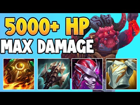 THIS HEALTH STACK ORNN BUILD GIVES HIM 100% WAY TOO MUCH DAMAGE! WTF RIOT!? - League of Legends
