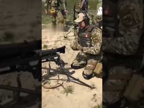 1969 MG42 machine gun made in Spain in the service of the Ukrainian forces