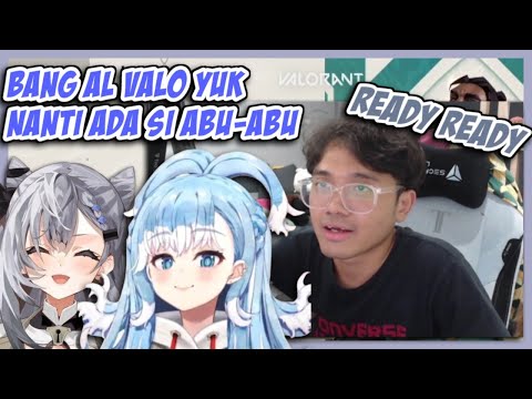 The moment Bang Al stopped by Kobo's stream, he invited him to play Valo with the gray guy😳