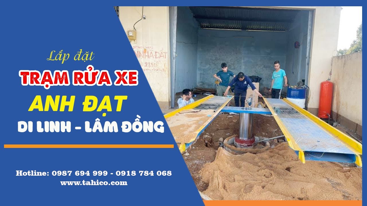 Lắp cầu nâng 1 trụ Việt Nam cho anh Đạt (Di Linh- Lâm Đồng) 9