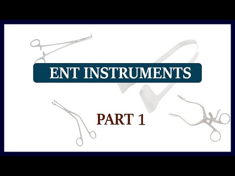ENT instruments | part 1