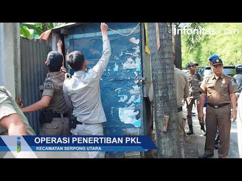 SATPOL PP Serpong Utara Gelar Operasi Penertiban PKL SATPOL PP Serpong Utara Gelar Operasi Penertiban PKL