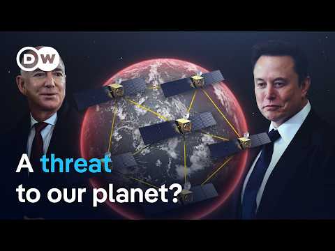 Musk vs Bezos: Will space data centers save Earth ... or destroy it? | DW News