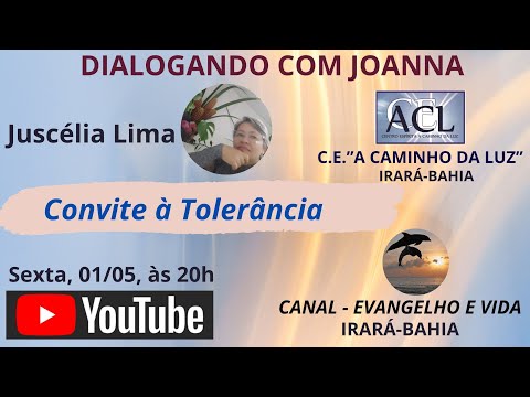 CONVITE  À TOLERÂNCIA - JUSCÉLIA LIMA - CONCEIÇÃO  DO JACUÍPE - BAHIA