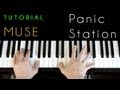 Muse - Panic Station (piano tutorial & cover ...