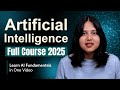 Artificial Intelligence Full Course 2025 AI Course For Beginners FREE Intellipaat