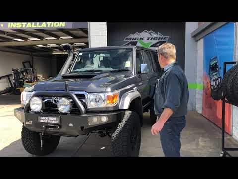 Toyota Landcruiser VDJ76 Fit out with Marks 4WD Portal Axles
