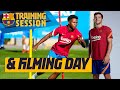 ? LIGHTS! CAMERA! ACTION! Shooting day & training for Barça!