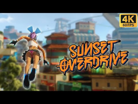 Sunset Overdrive - Gameplay (Ultra Settings) / 4K 60FPS