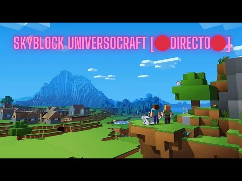 💥 EPIC Skyblock Universocraft LIVE! 🌍 #minecraft