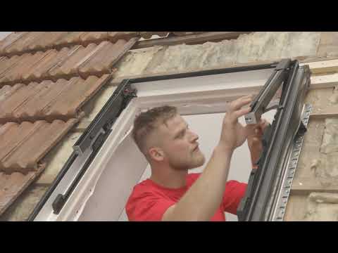 Einbau Roto DESIGNO R8 MR mit Verleistung