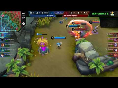 DEBUT NXL BLESS! NXL VS THE PRIME: IESPL #MobileLegends Game 1