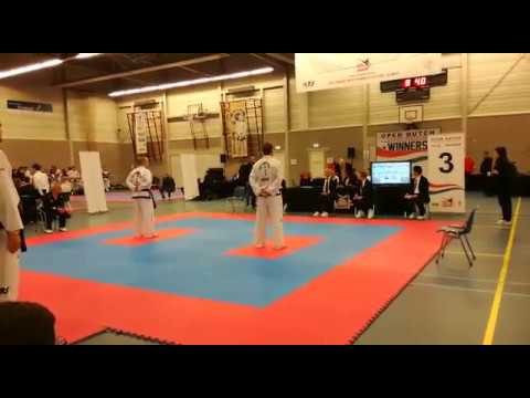 ITF Open Dutch Championships 2017 - Senior male pattern, 3.Dan (Netherlands vs Germany)