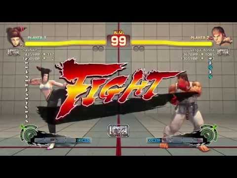 nashikn (Juri) vs vespa donna (Ryu) ranked USF4
