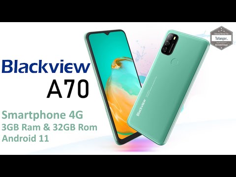 Blackview A70 4G Smartphone - 3GB Ram & 32GB Rom - Android 11 - Unboxing
