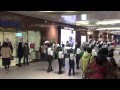 [2014-12-23][1348]マーチングパレード：「あまちゃん」オープニングテーマ ＜千葉県立袖ケ浦高校吹奏楽部：クリスマスコンサートinSOGO＞
