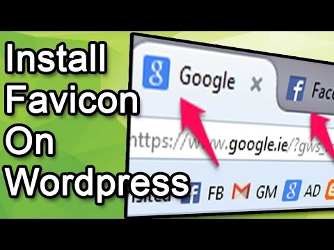 How to create and add a favicon to wordpress websites