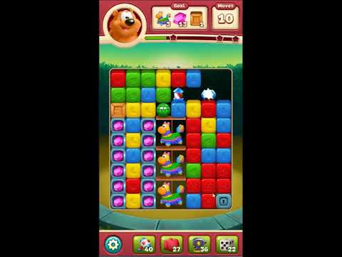 Toon Blast Level 2437 - NO BOOSTERS 🐻🐺🐱 | SKILLGAMING ✔️