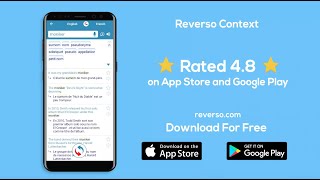 Reverso Context App - Learn Languages in 2020