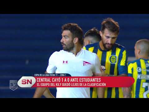 Rosario Central 0 Estudiantes de La Plata 1 Informe de @GabiMaldo