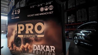 219pcs socket and wrench set PRO STARTUL DAKAR (PRO-219DK)