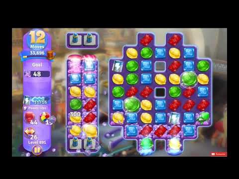 Wonka's World of Candy Level 891 NO BOOSTERS - A S GAMING ✔