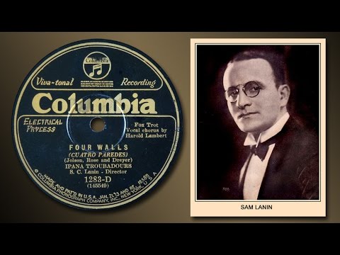 Ipana Troubadours -  Four Walls (1928)