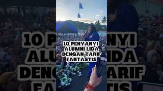 Download lagu 10 Penyanyi LIDA dengan Tarif Manggung Tertinggi! Siapa Sampai 100 Juta? #LIDA #Dangdut #Shorts mp3